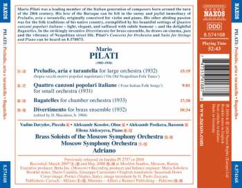 CD Adriano: Preludio, Aria E Tarantella • Bagatelles