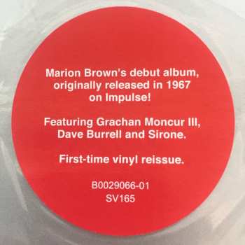 LP Marion Brown: Three For Shepp