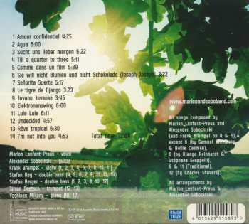 CD Marion & Sobo Band: Esprit Manouche