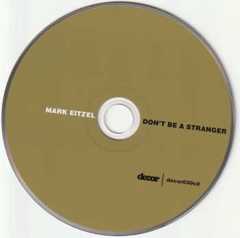 CD Mark Eitzel: Don't Be A Stranger