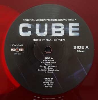 LP Mark Korven: Cube (Original Motion Picture Soundtrack)