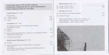 CD Markéta Schley Reindlová: Czech Organ Music Of 19th And 20th Centuries