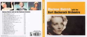 CD Marlene Dietrich: Marlene Dietrich With The Burt Bacharach Orchestra