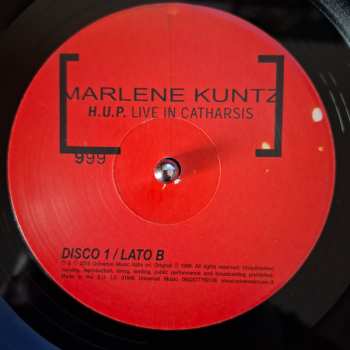 2LP Marlene Kuntz: H.U.P Live In Catharsis