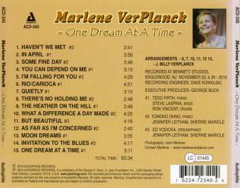 CD Marlene VerPlanck: One Dream At A Time