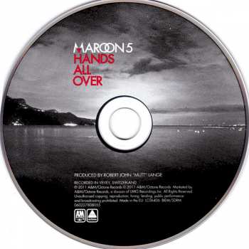 CD Maroon 5: Hands All Over