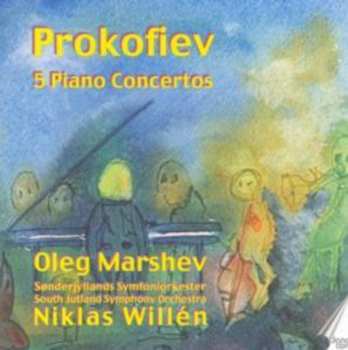 Album Marshev / South Jutland Symphony Orchestra: 5 Piano Concertos