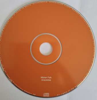 CD Mårten Falk: Anecdotes