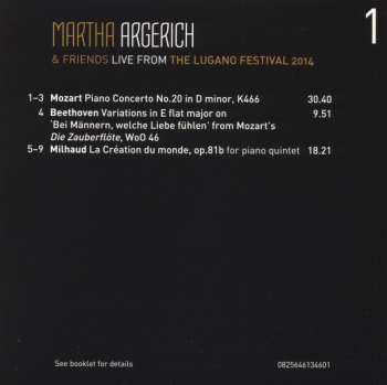 3CD/Box Set Martha Argerich And Friends: Live From Lugano 2014