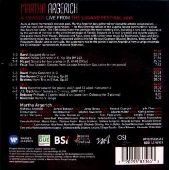 3CD/Box Set Martha Argerich And Friends: Live From Lugano 2016