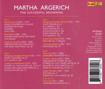 4CD Martha Argerich: The Successful Beginning