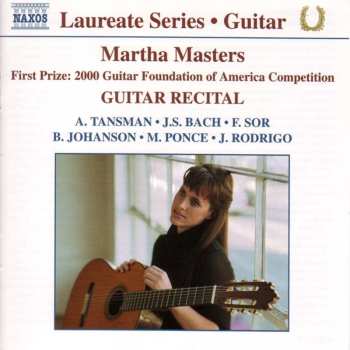 CD Martha Masters: Guitar Recital