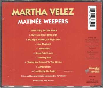 CD Martha Velez: Matinee Weepers