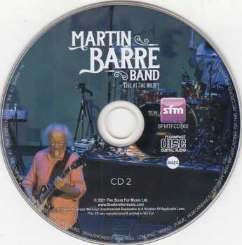 2CD Martin Barre Band: Live At The Wildey