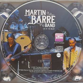 2CD Martin Barre Band: Live At The Wildey