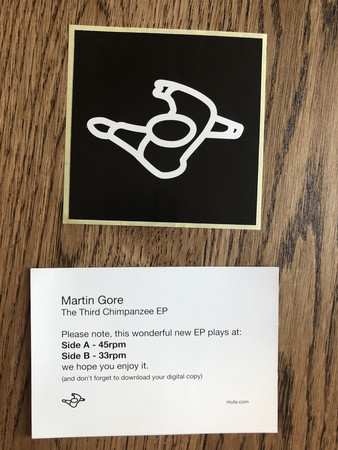 LP Martin L. Gore: The Third Chimpanzee EP LTD | CLR