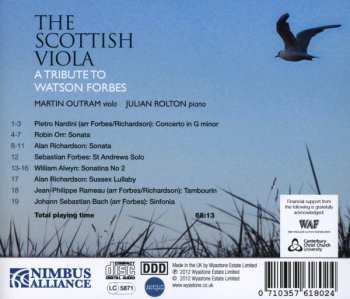CD Martin Outram: The Scottish Viola - A Tribute To Watson Forbes