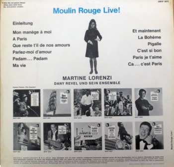 LP Martine Lorenzi: Moulin Rouge Live!