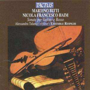 CD Martino Bitti: 8 Sonaten Für Violine & Bc