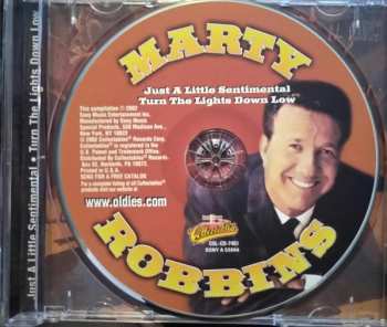 CD Marty Robbins: Just A Little Sentimental / Turn The Lights Down Low