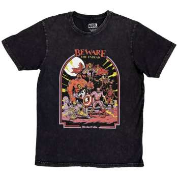 Merch Marvel Comics: Stone Wash Tričko We Don't Bite