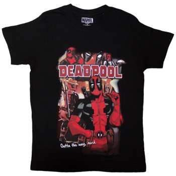 Merch Marvel Comics: Marvel Comics Unisex T-shirt: Deadpool Outta The Way Nerd (small) S