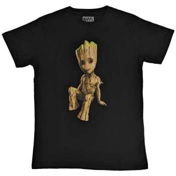 Merch Marvel Comics: Tričko Guardians Of The Galaxy Groot Perch