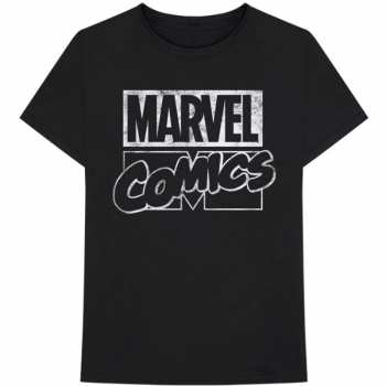 Merch Marvel Comics: Tričko Logo Marvel Comics  M