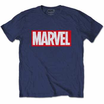 Merch Marvel Comics: Tričko Marvel Box Logo Marvel Comics  S