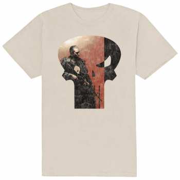 Merch Marvel Comics: Tričko Skull Outline Character 