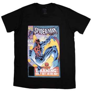Merch Marvel Comics: Marvel Comics Unisex T-shirt: Spider-man Warning Comic Cover (small) S