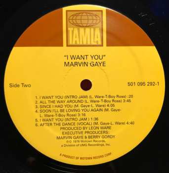 LP Marvin Gaye: I Want You
