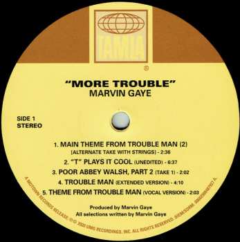LP Marvin Gaye: More Trouble