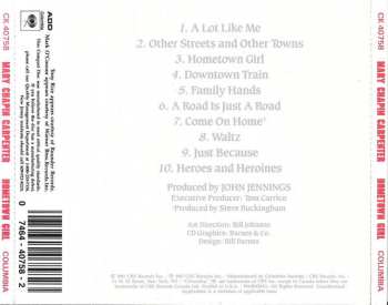 CD Mary Chapin Carpenter: Hometown Girl
