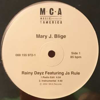 LP Mary J. Blige: Rainy Dayz