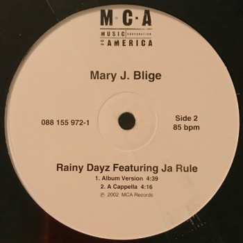 LP Mary J. Blige: Rainy Dayz