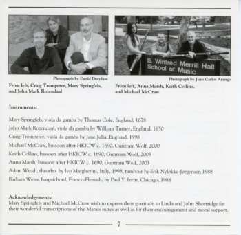 CD Mary Springfels: "Bass"ically French: Music of Marais, Corrette and Philidor