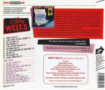 CD Mary Wells: Bye, Bye Baby, I Don't Want To Take A Chance
