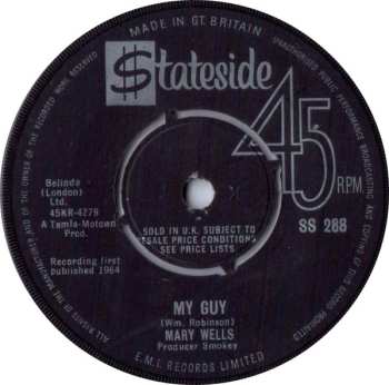 SP Mary Wells: My Guy