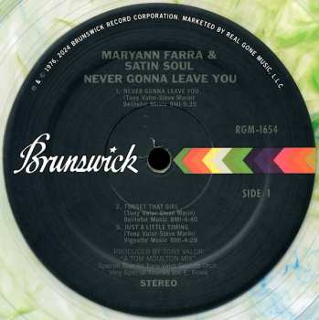 LP Maryann Farra: Never Gonna Leave You CLR | LTD