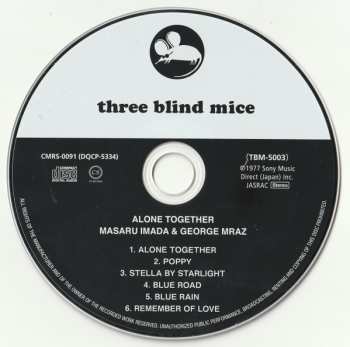 CD George Mraz: Alone Together