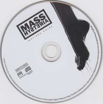 CD Mass Hysteria: Matière Noire