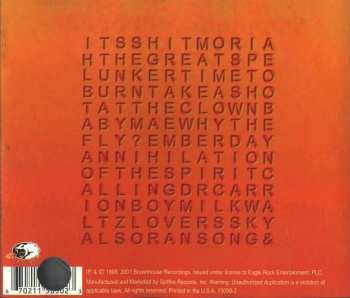 CD Masters Of Reality: Welcome To The Western Lodge