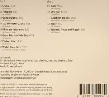 2CD Matthew Shipp: Jungle Live At Okuden