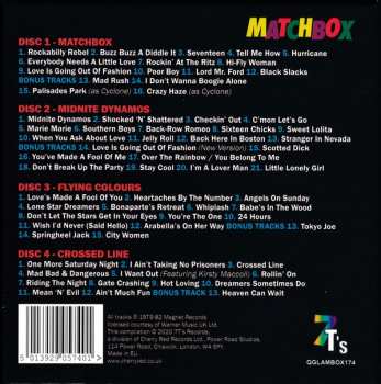 4CD/Box Set Matchbox: The Albums 1979-82