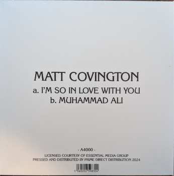 SP Matt Covington: I'm So In Love With You b/w Muhammad Ali