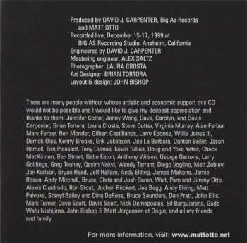 CD Matt Otto: Red