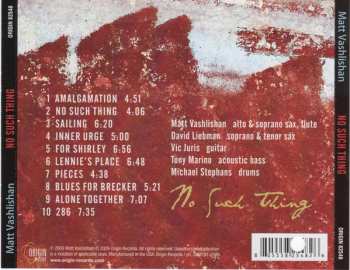 CD Matt Vashlishan: No Such Thing
