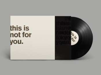 CD Matthew Bourne: Klavierwerke - "this Is Not For You" (180g)