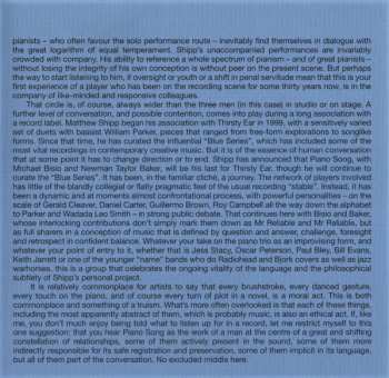 CD Matthew Shipp Trio: Piano Song